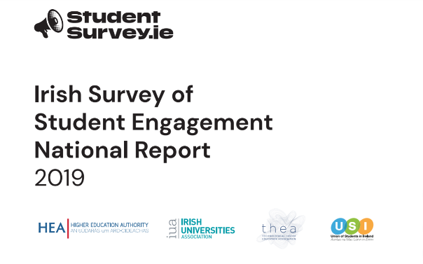 2019 Irish Survey of Student Engagement - Results published today 24 October 2019